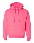 Gildan 18500, Unisex Heavy Blend Hooded Sweatshirt, Safety Pink