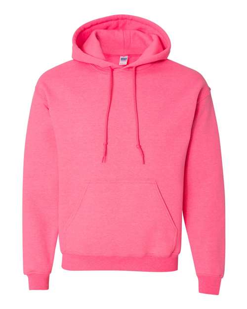 Gildan 18500, Unisex Heavy Blend Hooded Sweatshirt, Safety Pink