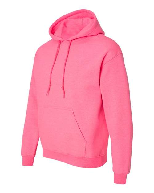 Gildan 18500, Unisex Heavy Blend Hooded Sweatshirt, Safety Pink