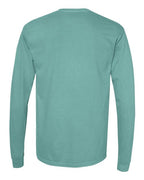 Comfort Colors 6014, Unisex Garment-dyed Heavyweight Long Sleeve T-shirt, Seafoam