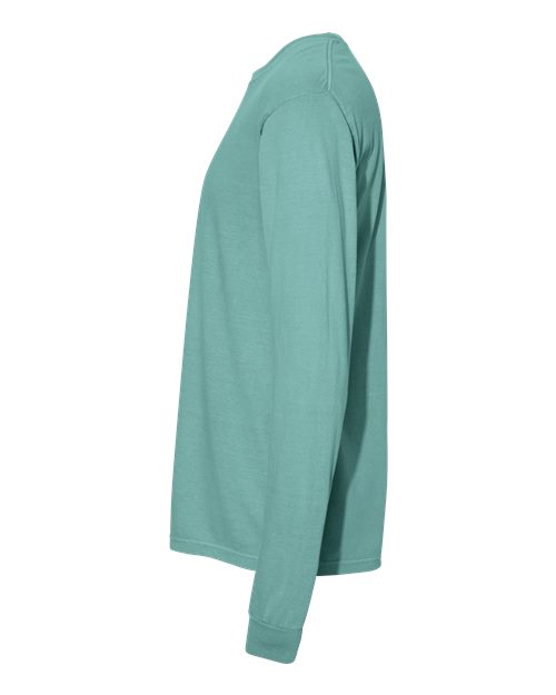 Comfort Colors 6014, Unisex Garment-dyed Heavyweight Long Sleeve T-shirt, Seafoam