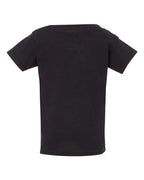 Gildan 5100P, Toddler Heavy Cotton T-shirt, Black