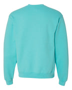 JERZEES 562MR, 371 Unisex Nublend Crewneck Sweatshirt, Scuba Blue