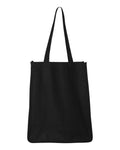 Q-Tees Q125400, 27l Jumbo Shopping Bag, Black