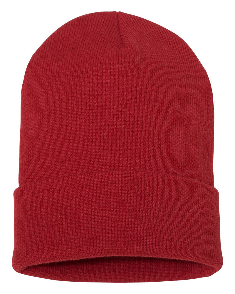 YP Classics 1501KC, Cuffed Beanie, Black