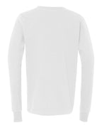 BELLA + CANVAS 3501Y, T-Shirts - Long Sleeve, White