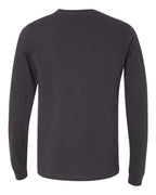 BELLA + CANVAS 3501, T-Shirts - Long Sleeve, Dark Grey