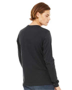 BELLA + CANVAS 3501, T-Shirts - Long Sleeve, Dark Grey