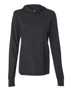 BELLA + CANVAS 3512, T-Shirts - Long Sleeve, Charcoal Black Triblend