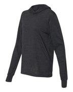 BELLA + CANVAS 3512, T-Shirts - Long Sleeve, Charcoal Black Triblend
