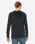 BELLA + CANVAS 3512, T-Shirts - Long Sleeve, Charcoal Black Triblend