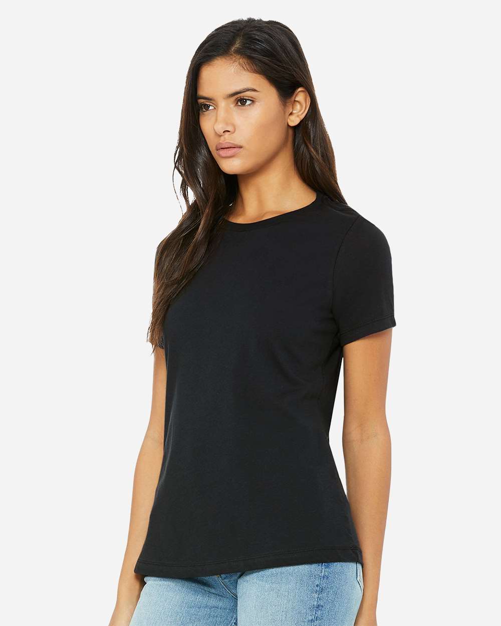 BELLA + CANVAS 6400, T-Shirts - Premium, Vintage Black