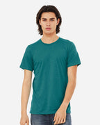 BELLA + CANVAS 3413, T-Shirts - Premium, Teal Triblend