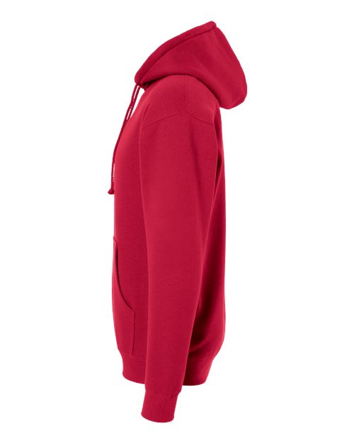 Independent Trading Co. SS4500, Unisex Midweight Hooded Sweatshirt, Red