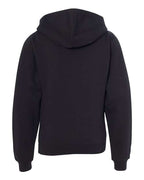 Independent Trading Co. SS4001Y, Youth Midweight Hooded Sweatshirt, Black