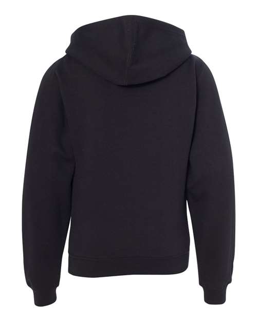 Independent Trading Co. SS4001Y, Youth Midweight Hooded Sweatshirt, Black