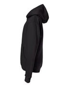 Independent Trading Co. SS4001Y, Youth Midweight Hooded Sweatshirt, Black