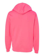 Independent Trading Co. SS4500, Unisex Midweight Hooded Sweatshirt, Neon Pink