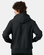 Champion S101, Unisex Reverse Weave Hooded Sweatshirt, Charcoal Heather