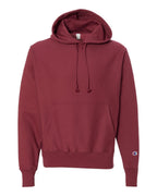 Champion S101, Unisex Reverse Weave Hooded Sweatshirt, Cardinal