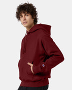 Champion S101, Unisex Reverse Weave Hooded Sweatshirt, Cardinal