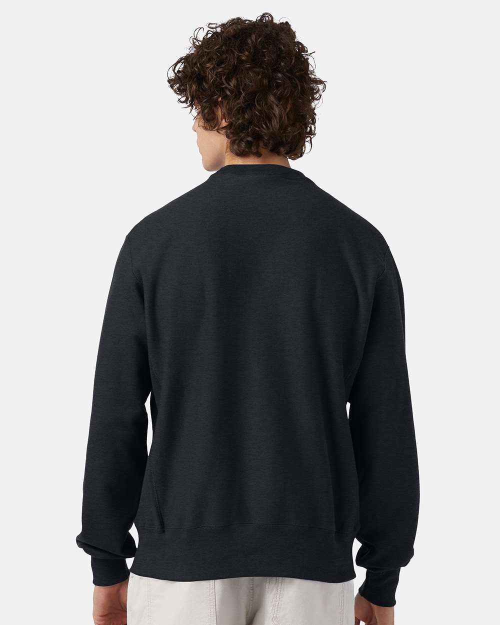 Champion S149, Unisex Reverse Weave Crewneck Sweatshirt, Charcoal Heather