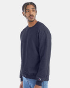 Champion S600, Unisex Powerblend Crewneck Sweatshirt, Navy Heather