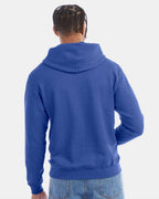 Champion S700, Unisex Powerblend Hooded Sweatshirt, Royal Blue Heather
