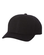 Flexfit 110P, 3750 110 Cool & Dry Mini-piqué Cap, Black