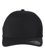Flexfit 180, 3755 Delta Seamless Cap, Black