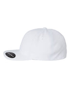 Flexfit 180, 3755 Delta Seamless Cap, White