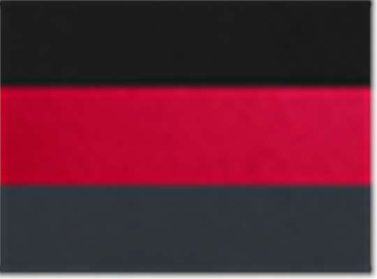 Harriton M385, 13951 Men's Advantage Snag Protection Plus Il Colorblock Polo, Black/ Red/ Dark Charcoal