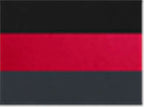 Harriton M385, 13951 Men's Advantage Snag Protection Plus Il Colorblock Polo, Black/ Red/ Dark Charcoal