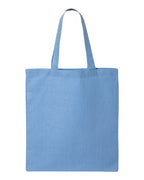 Q-Tees QTB, Economical Tote, Carolina Blue