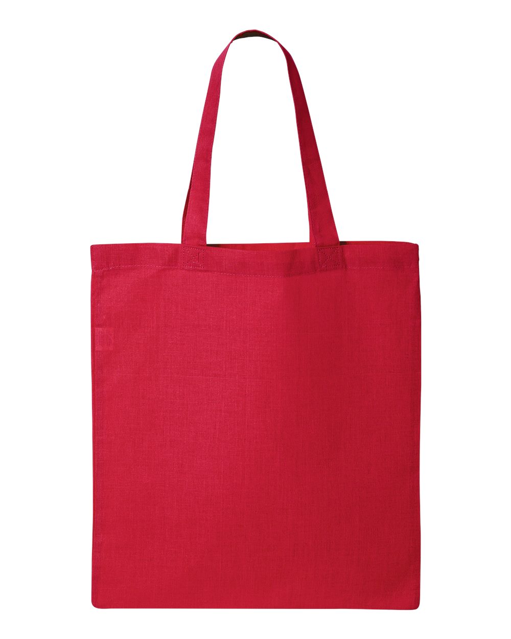 Q-Tees QTB, Economical Tote, Red