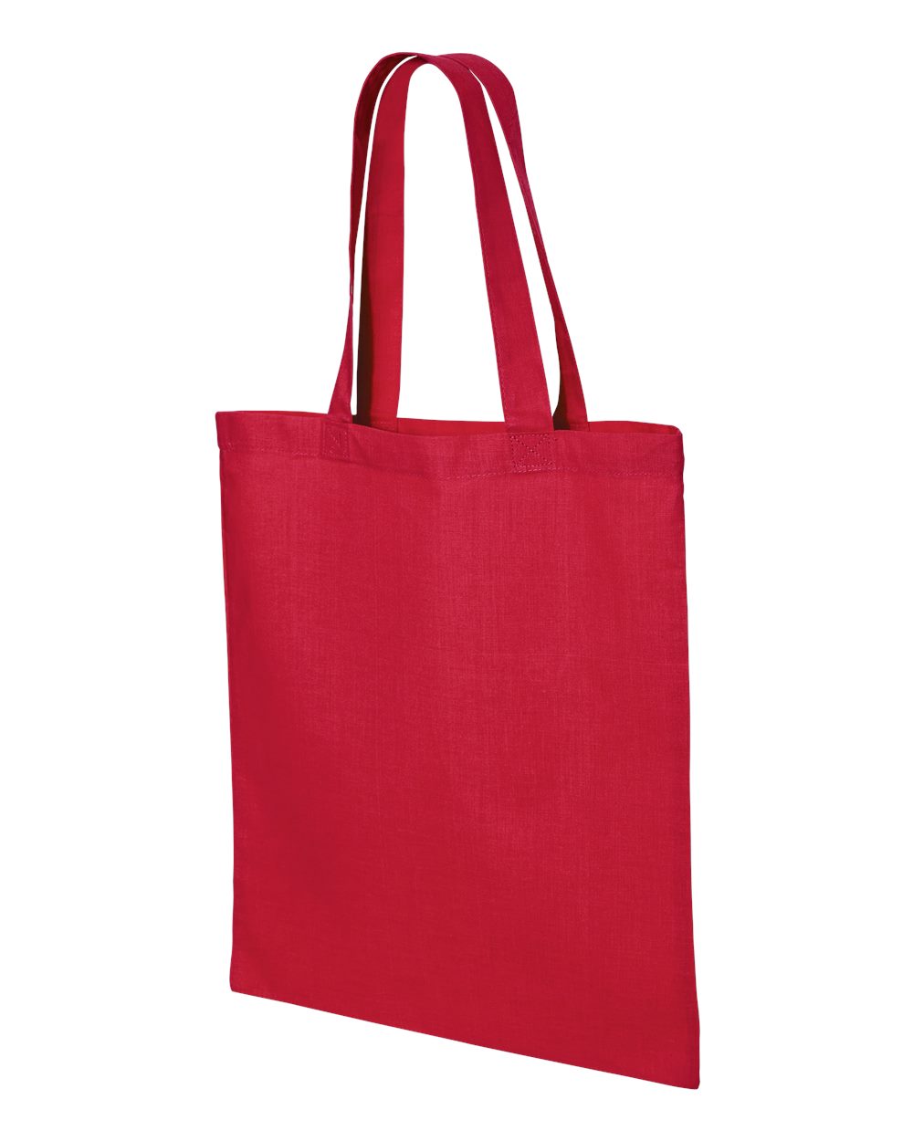 Q-Tees QTB, Economical Tote, Red