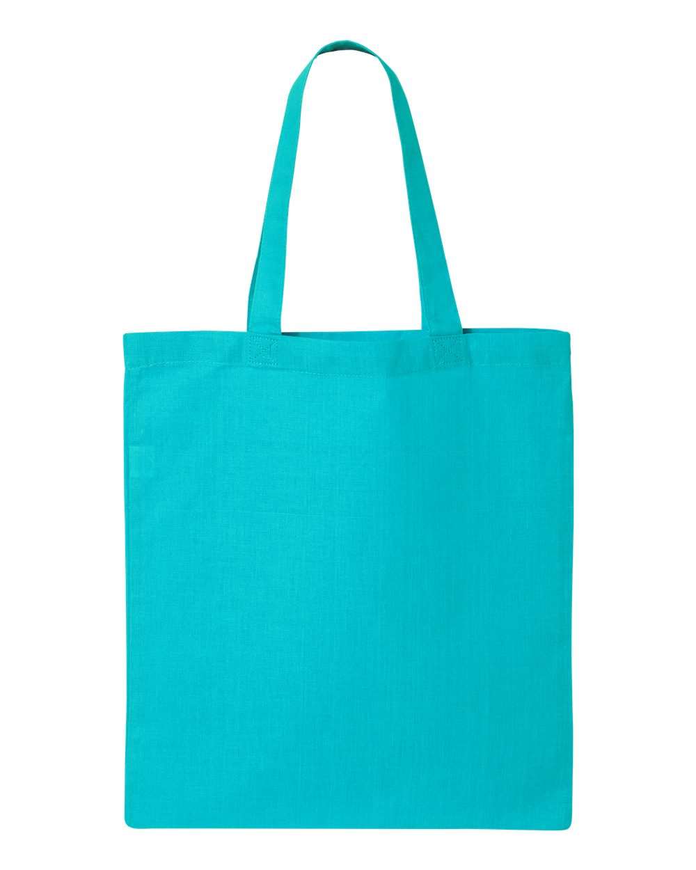 Q-Tees QTB, Economical Tote, Turquoise