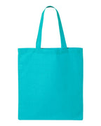 Q-Tees QTB, Economical Tote, Turquoise