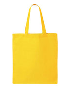 Q-Tees QTB, Economical Tote, Yellow