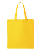 Q-Tees QTB, Economical Tote, Yellow