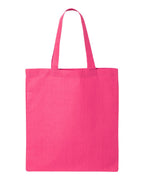 Q-Tees QTB, Economical Tote, Hot Pink