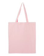 Q-Tees Q800, Promotional Tote, Light Pink