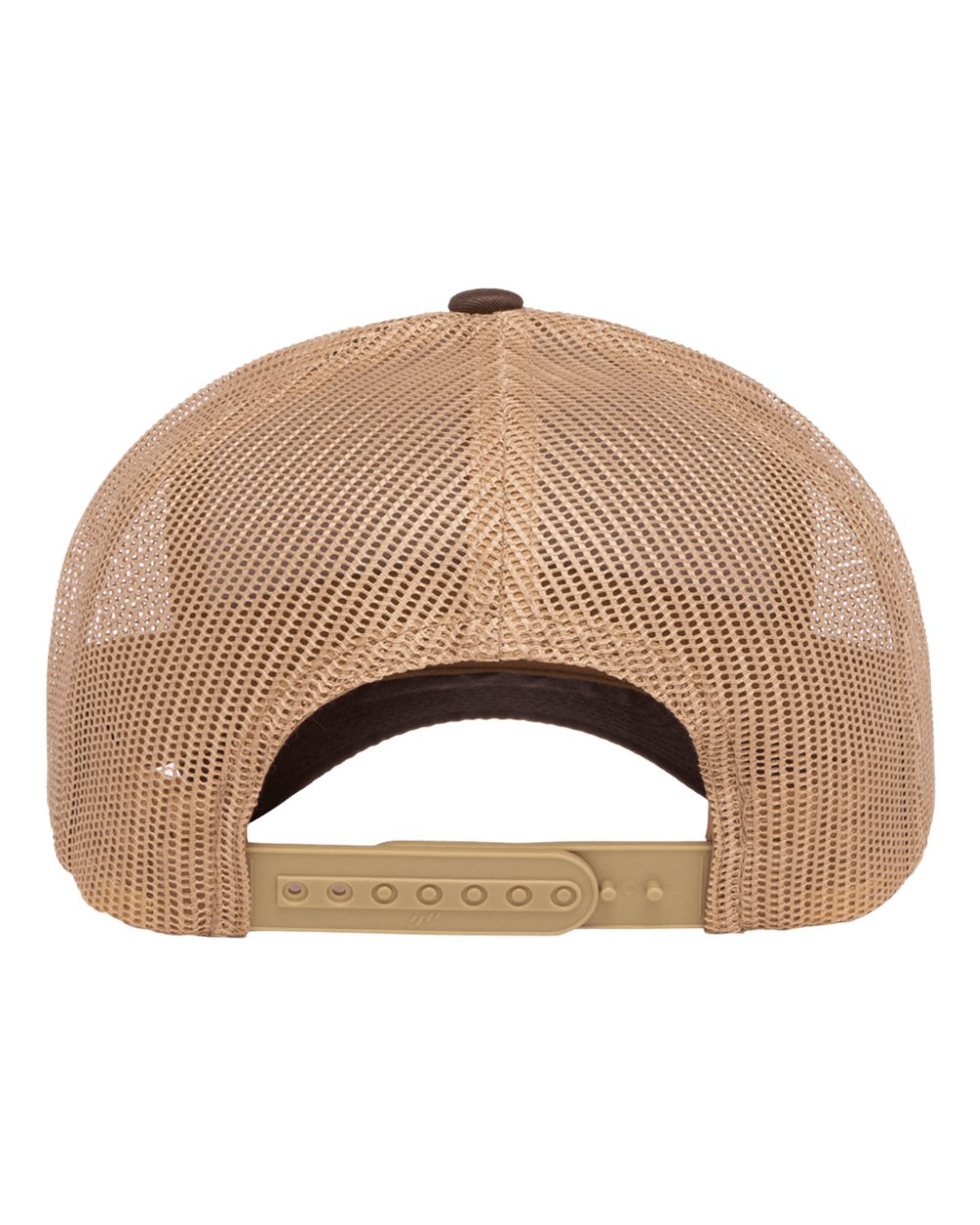 YP Classics 6606, Retro Trucker Cap, Brown/ Khaki