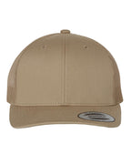 YP Classics 6606, Retro Trucker Cap, Khaki