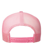 YP Classics 6606, Retro Trucker Cap, Pink