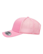 YP Classics 6606, Retro Trucker Cap, Pink