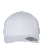 YP Classics 6606, Retro Trucker Cap, White