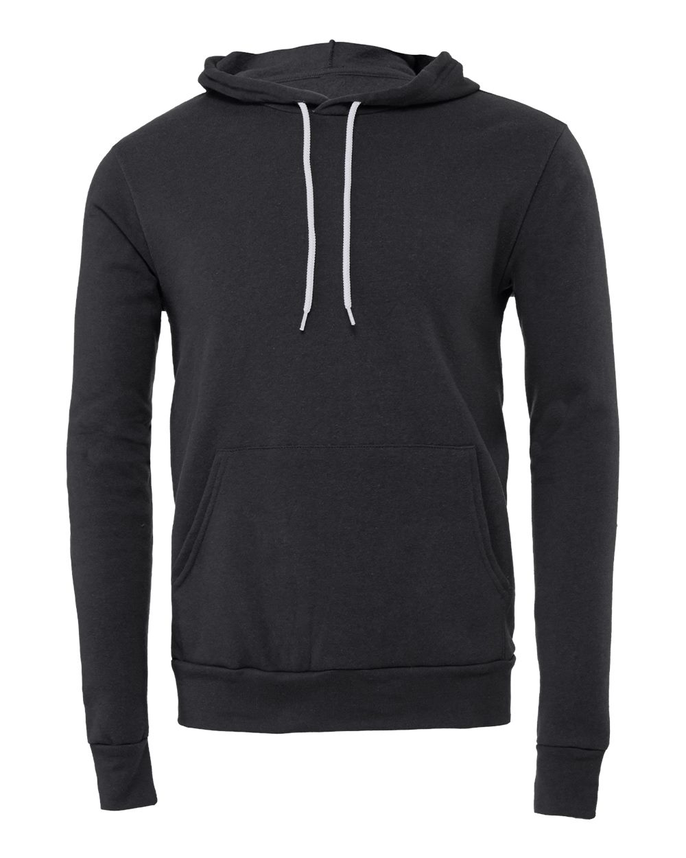 BELLA + CANVAS 3719, Fleece - Premium - Hood, Dark Grey