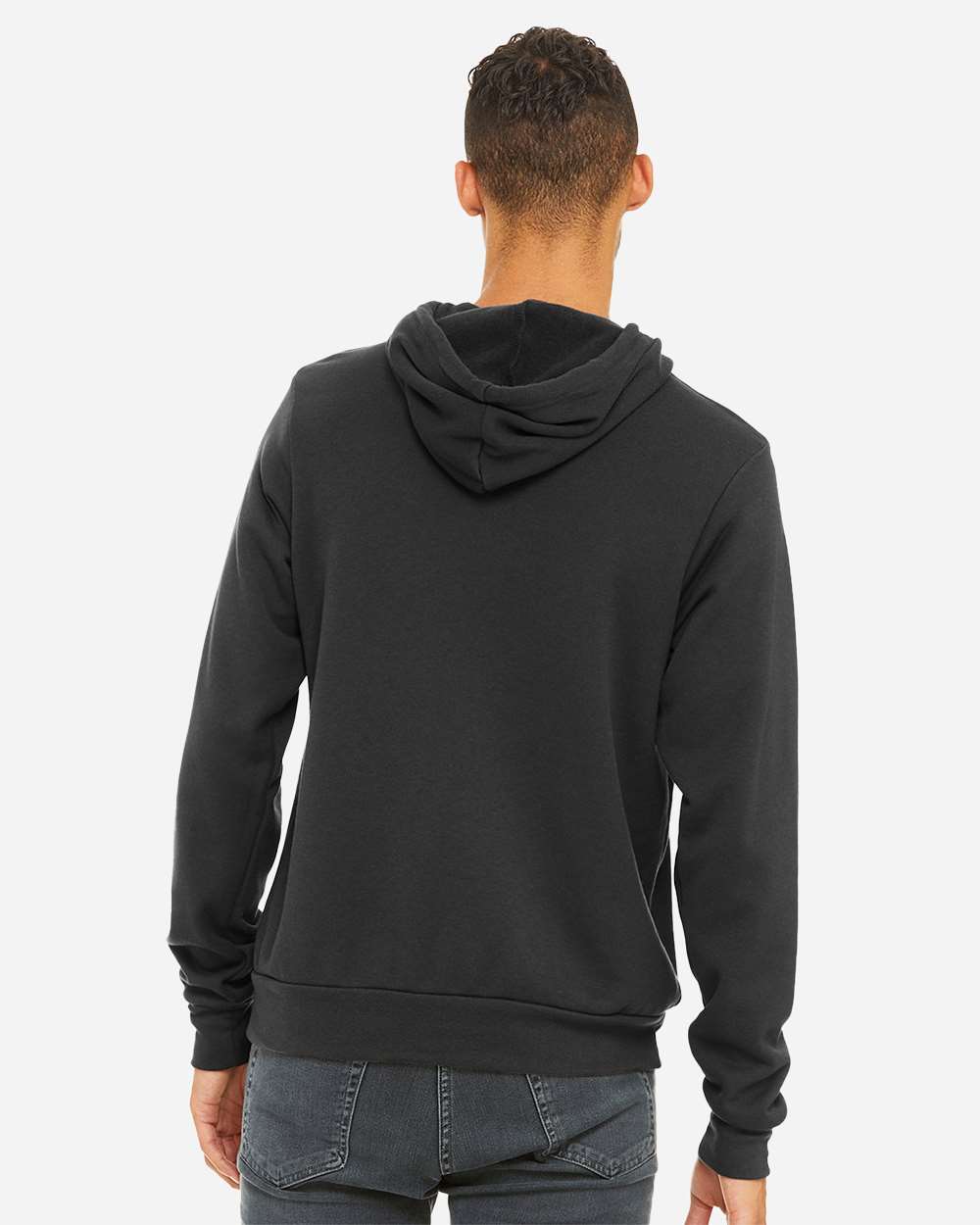 BELLA + CANVAS 3719, Fleece - Premium - Hood, Dark Grey