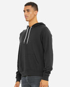 BELLA + CANVAS 3719, Fleece - Premium - Hood, Dark Grey